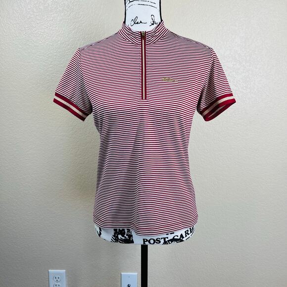 The Redface white/ red stripe short sleeve top mountaineer trail running outdoor - Picture 9 of 14